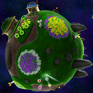 Gateway Galaxy in Super Mario Galaxy.