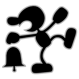 Mr. Game & Watch Clear SSBB