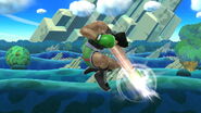 Little Mac's neutral air; one of his only good aerial attacks.