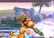 Samus' Down tilt.