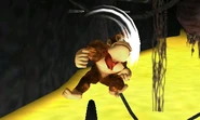 Donkey Kong's up aerial.
