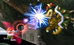 Fox's back throw in .