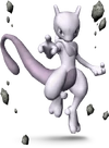 Mewtwo's trophy appearance in Super Smash Bros