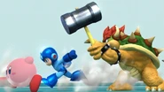 Bowser with the Hammer in Smash 4