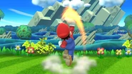 Mario's up tilt; it can combo into itself very nicely.