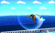Shulk's forward air attack.