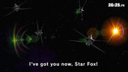 "I've got you now, Star Fox!"