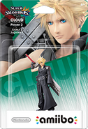 Cloud - Player 2 amiibo in the packaging