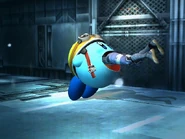 Kirby using Chomp on Sheik