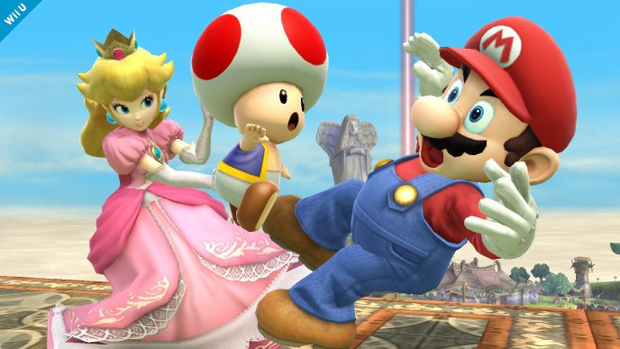 princess peach and daisy brawl