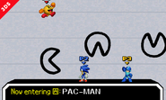 September 24. Pac-Man drawings make an appearance on the PictoChat 2 stage, taken from the 2005 game Pac-Pix.