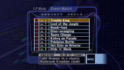 Super Smash Bros. Brawl - Event Mode