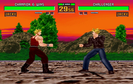 Jacky in Virtua Fighter 2