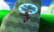 Dark Pit's up aerial.