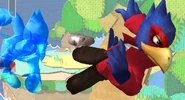 Falco Phantasm in Super Smash Bros. Melee.