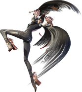 Bayonetta's appearance in Bayonetta which is used in four of her alternate costumes in SSBWU/3DS.