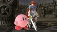 Kirby along with Roy in the Coliseum stage.