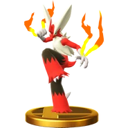 Mega Blaziken's Trophy.