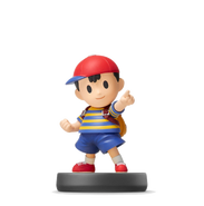 Ness amiibo figure.