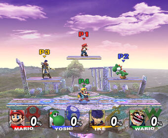 super smash bros 3 player