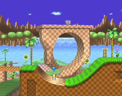 Sonic 1 (Green Hill Zone) Minecraft Map