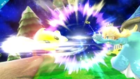 Rosalina using her Side Smash Attack.