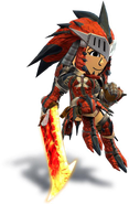 Rathalos Armor Mii Costume (Female)