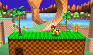 The Omega Version of Green Hill Zone.