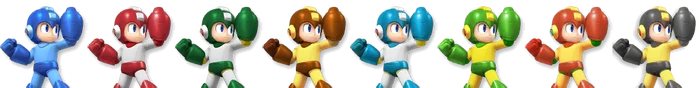 Mega Man Palette (SSB4)