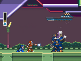 X and Zero in Mega Man X