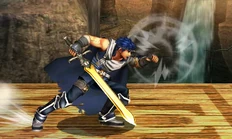 The first hit of Ike's jab; comes out fast.