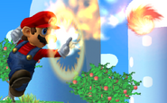 Mario's Fireball attack in Melee