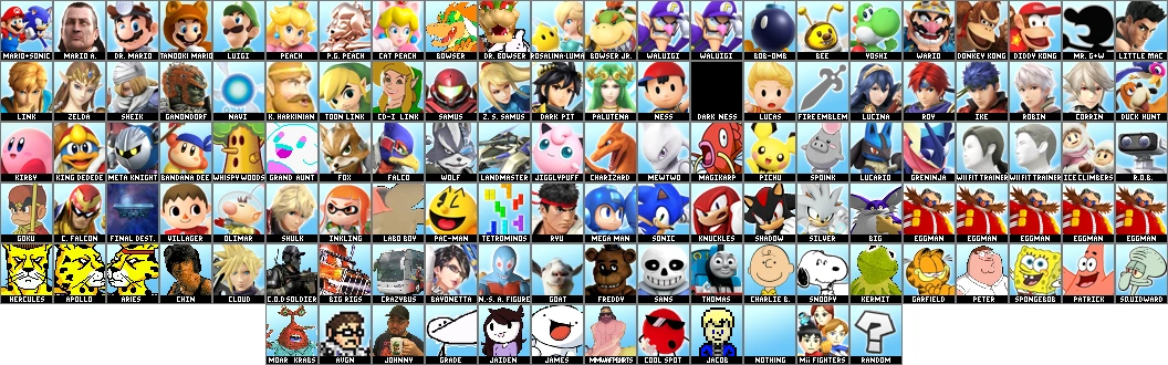 User blog:JustJacobGamer/Super Smash Bros. Switch official roster ...