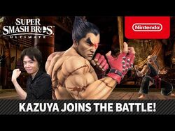 SSBU - Kazuya Mishima Voice Clips 