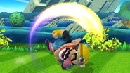 Wario's Up Smash Attack.