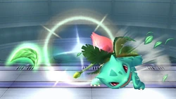 Ivysaur Razor Leaf Close SSBB