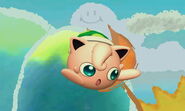 Jigglypuff's neutral air; it is a sex kick.