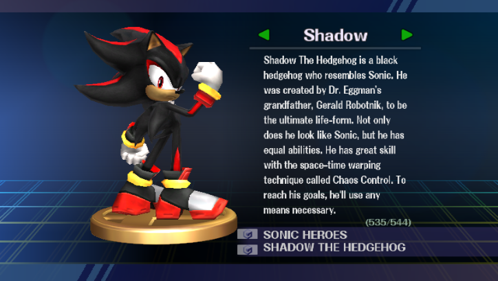 Shadow the Hedgehog - SmashWiki, the Super Smash Bros. wiki