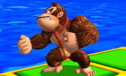 Donkey Kong's up taunt.