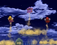 The 3 Warios shown here can use this attack to increase the chances of a One-hit KO.