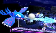 Kyogre as it appears in the 3DS version of Super Smash Bros.