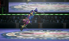 The infinite part of Falco's jab.