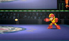 Mega Man's jab.