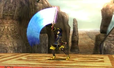The second hit of Lucina's jab.