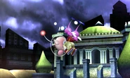 Captain Olimar using Mighty Winged Pikmin.