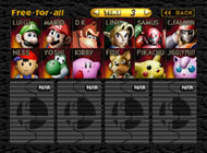 SSB64 roster