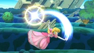 Peach's forward air attack.