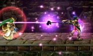 Dark Pit's Final Smash, the Dark Pit Staff.