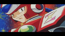 Zero intro in Mega Man X4