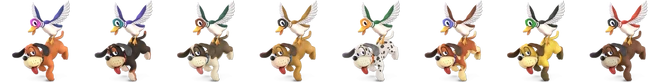 Duck Hunt Palette (SSBU)